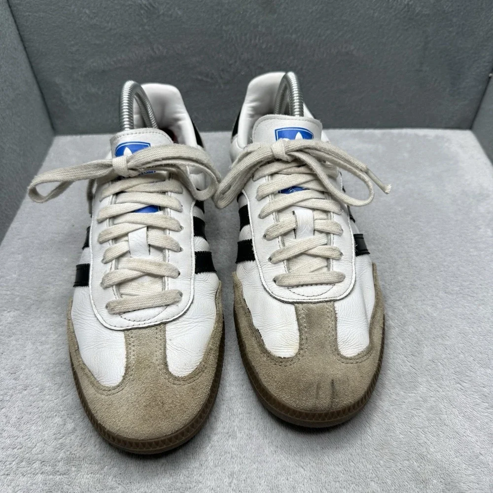Adidas Samba OG IG9030 White Black Gum Sneakers Women's Size 8 EU 40